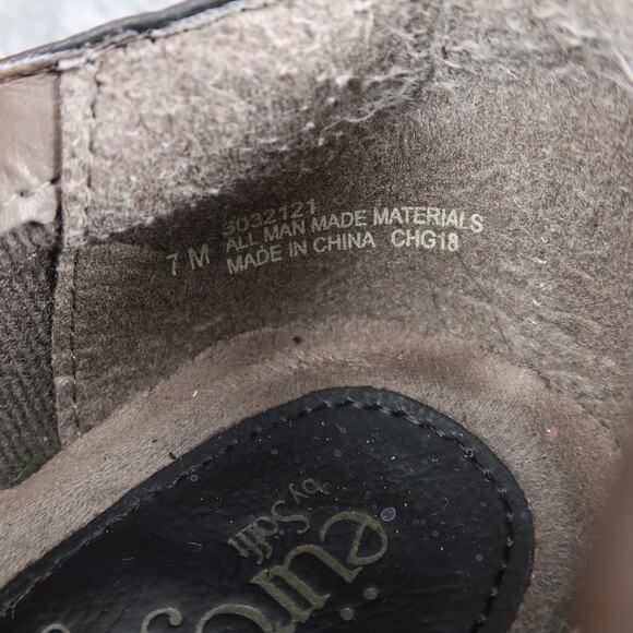 Eurosoft Sofft Shoes Womens 7 Loafer Slip On Everett Casual Comfort Black Flats - Picture 4 of 11